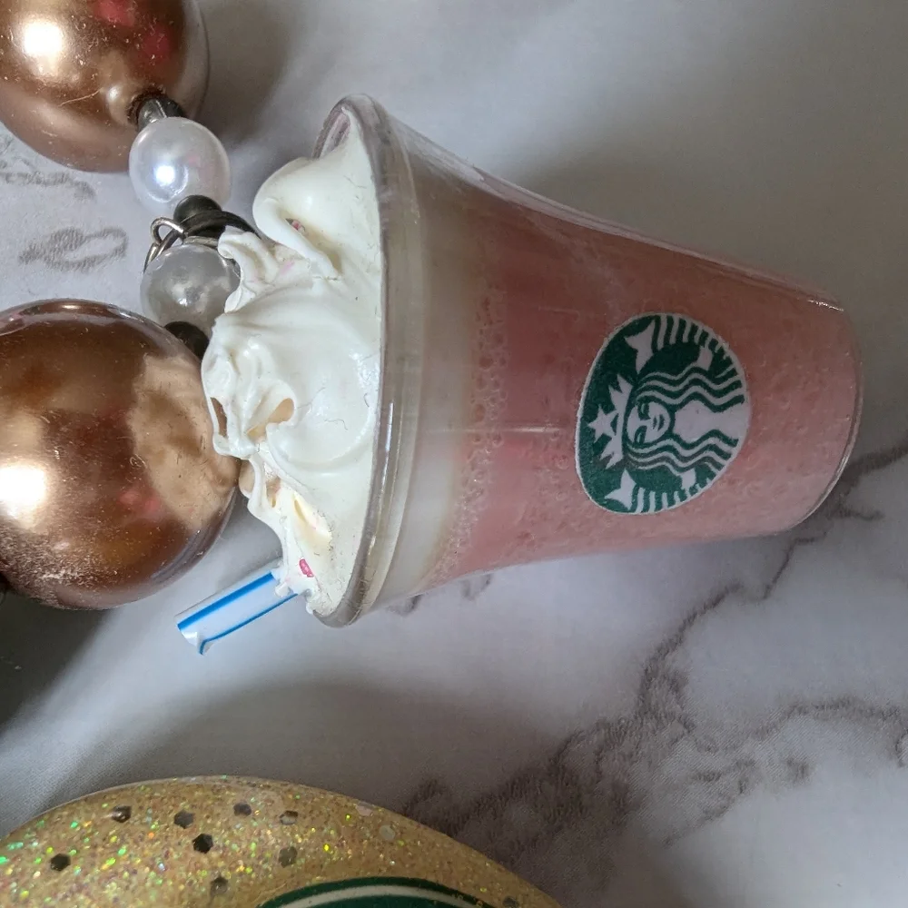 Starbucks Bubblegum kids necklaces